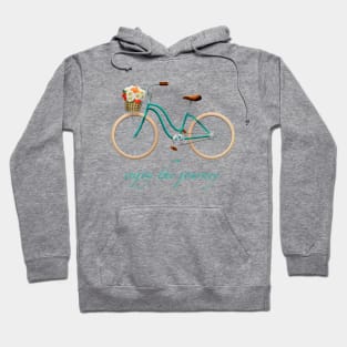 "Enjoy the Journey" Retro Bike Hoodie